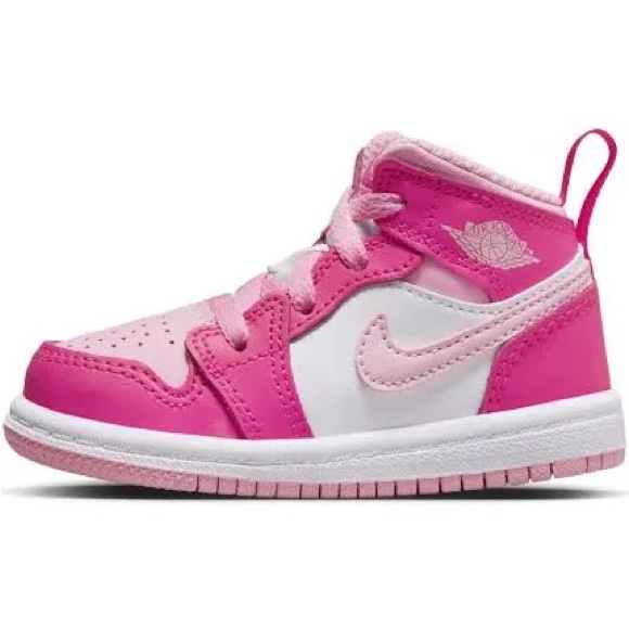 Fierce pink toddler Jordans - Picture 1 of 1